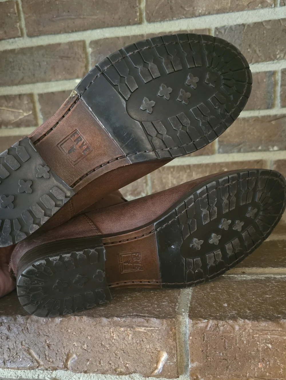 Frye brown leather